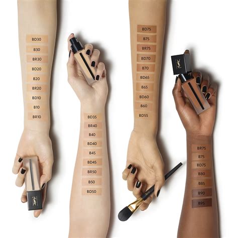 ysl all hours foundation shades|YSL foundation boots.